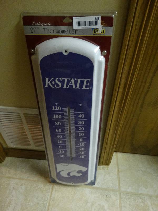 lot 388 image: 27 K-State thermometer in package