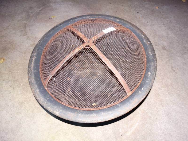 lot 421 image: Outdoor metal fire pit