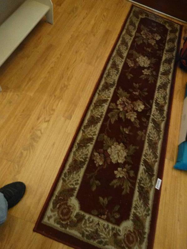 lot 164 image: 2 x 79 runner rug.