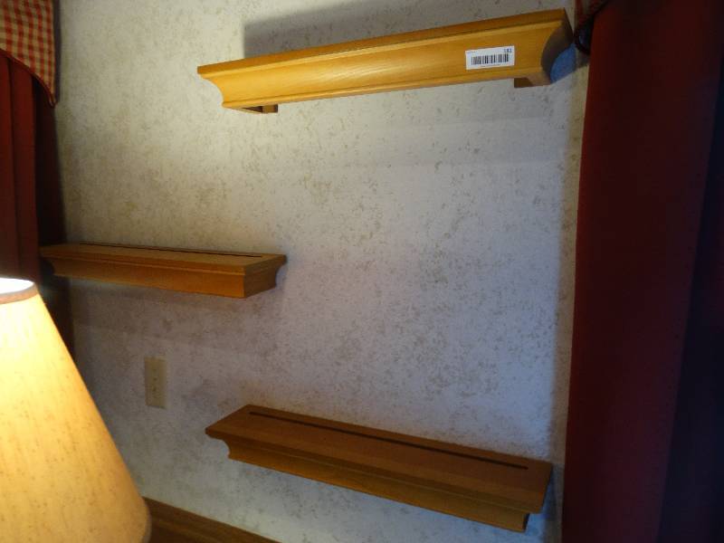 lot 181 image: set of 3 wall shelves
