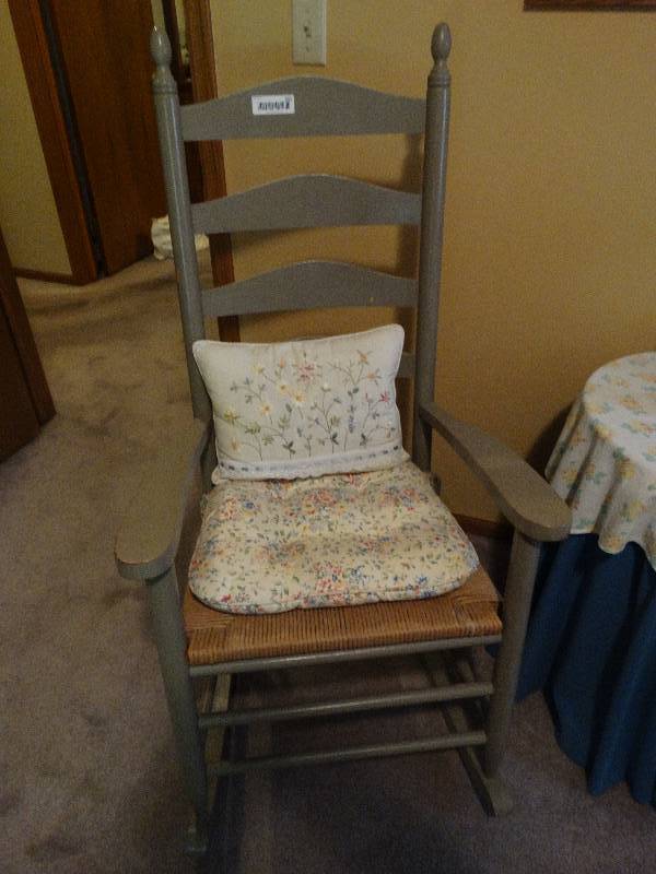 lot 221 image: Rocking chair- Wood
