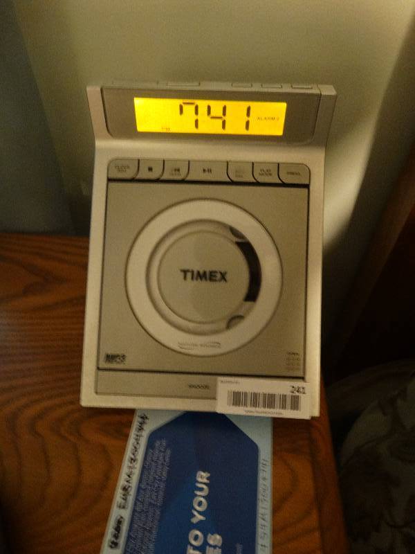lot 241 image: Timex MP3 alarm clock