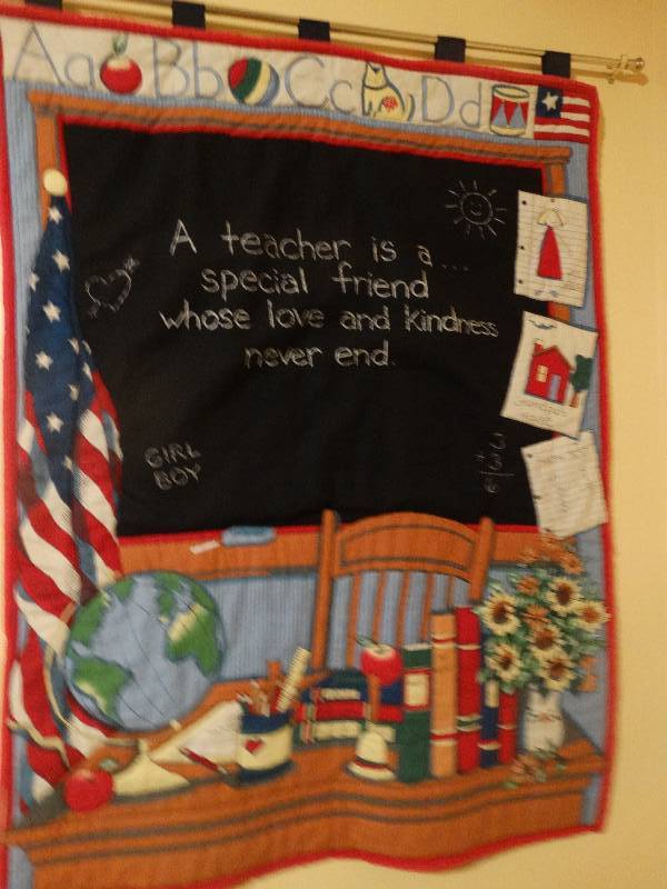lot 339 image: Teachers wall artdecor