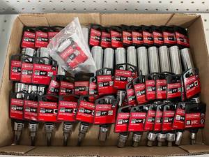 lot 3432 image: New Craftsman Assorted Imperial Socket Set 45 Pieces