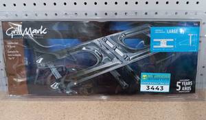 lot 3443 image: New Grill Mark 19-inch Stainless Steel H-Burner 81304 w Hardware