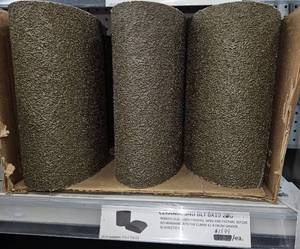 lot 3503 image: Lot of 8 - 24 Grit 8x19in Sanding Belts - Ceramic P24 Industrial Abrasive Belts