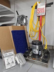 lot 3505 image: Commercial - Square Scrub EBG-18V Surface Preparation Machine Retail $4779