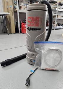 lot 3507 image: New Unused Square Scrub Extreme XLT 6-Quart HEPA Commercial Vacuum $696.00 - The HEPA dry vacuum kit is the answer to your airborne particle problems. It has a 6 quart capacity and pulls under 4.5 amps