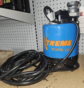 lot 3512 image: Tsurumi LB-480 2-inch Submersible Pump 115V 23HP Features 62.4 GPM maximum flow rate and 39.5 ft maximum head. ETL certified for indooroutdoor use with Type 3 enclosure.