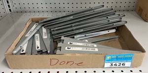 lot 3426 image: Unused Knape & Vogt Assorted Shelving Brackets