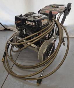 lot 3317 image: Simpson Industrial Series Pressure Washer Powered by Honda IR61095 3000 PSI 3.0GPM