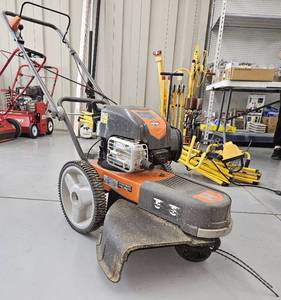 lot 3323 image: Husqvarna HU675HWT Push Weed Trimmer with Briggs & Stratton Engine - 22in Cutting Width