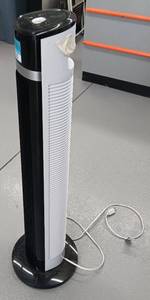 lot 3353 image: Perfect Aire Tower Fan Model 1PAFT40 Digital Tower Fan 40.75 H 3 speed Oscillating Black - Lifes a breeze with the sleek, 40-inch 1PAFT40 digital tower fan from Perfect Aire.