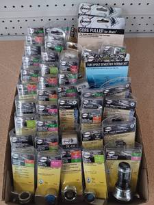 lot 3359 image: 44 Pieces in Original Packaging UNUSED Danco Faucet Aerator and Adapter Assortment Lot