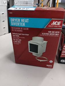 lot 3377 image: Lot of 2 Unused ACE Dryer Heat Diverter and Air Deflector