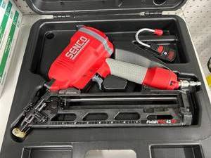 lot 3419 image: Senco Finish Pro-42XP FinishPro�42XP 15 Gauge Icon 2-12 Angled Finish Nailer