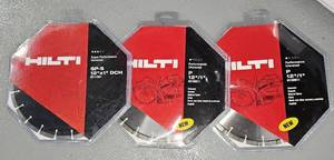 lot 3460 image: New in Package Hilti SP-S Universal 12-inch Diamond Cutting Discs