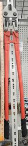lot 3468 image: New 36in Heavy Duty BoltCable Cutters with Red Handles