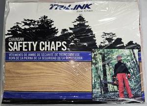 lot 3470 image: New Unused in Package - Trilink Chainsaw Safety Chaps CPSX500TL2