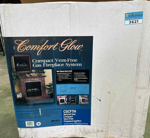 lot 3621 image: Comfort Glow CGCFTN Natural Gas Compact Vent-Free Fireplace System