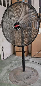 lot 3663 image: A.O. Smith F48F71B82 13 HP Industrial Pedestal Fan