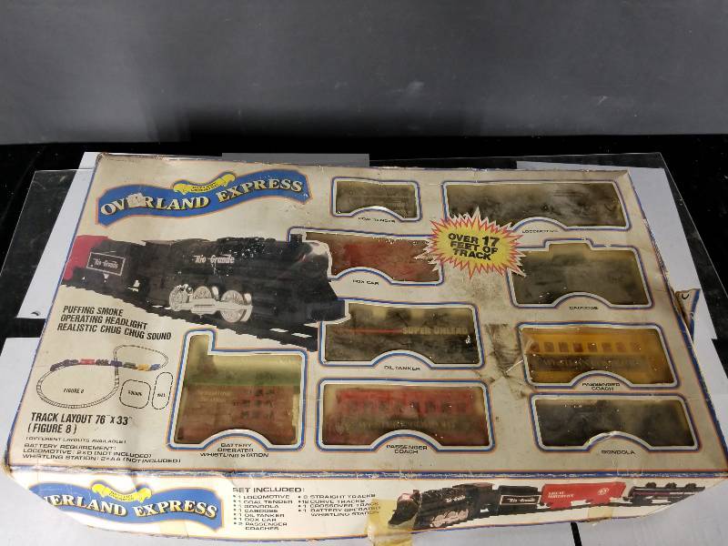 overland express train set