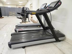 lot 3056 image: Technogym Commercial Treadmill with Display Console