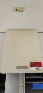 lot 3073 image: (4) White Plastic Cutting Board with Handle