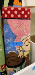 lot 3137 image: 5ft - Childrens Animal Theme Area Rug
