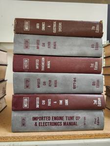 lot 3145 image: Motor Imported Car Repair Manual Collection 1977-1984