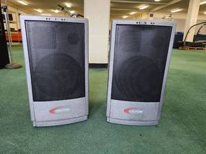 lot 3169 image: (2) Califone Presentation Pro PA System Pair - Portable Powered Speakers