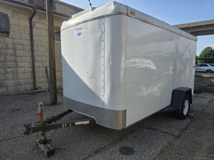 lot 3040 image: 2012  12ft Vector Enclosed Cargo Trailer - Single Axle