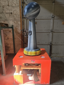 lot 15883 image: NFL Vince Lombardi Trophy Display Prop with LED Base