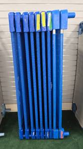 lot 9025 image: (9) Kaplan Blue Childrens Stackable Cots