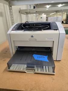lot 9086 image: HP LaserJet Monochrome Laser Printer - Model 1022