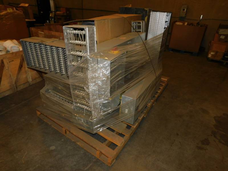 lot 1606 image: Large Lot of Inline Duct Heating Units
