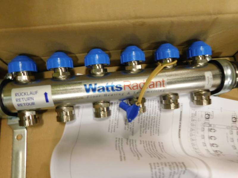 Watts Radiant Floor Heating & Snow Melting 1 1/2" Stainless Steel