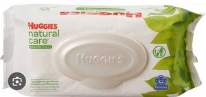 lot 9775 image: Huggies Natural Care Fragrance-Free Baby Wipes 56 ct