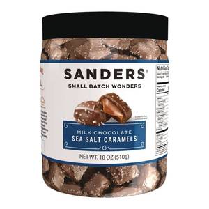 lot 9792 image: Wonders Milk Chocolate Sea Salt Caramels Candy