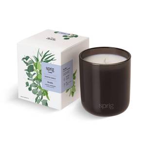 lot 9811 image: Sprig by Kohler Breathe Aromatherapy Candle with Eucalyptus and Mint, 100% Natural Soy-Coconut Wax, Cooling and Refreshing Scent, Gift for Holidays, 8 oz