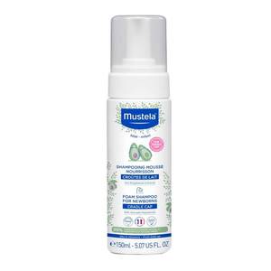 lot 9818 image: Mustela Newborn Baby Foam Shampoo for Cradle Cap - 5.07 fl oz