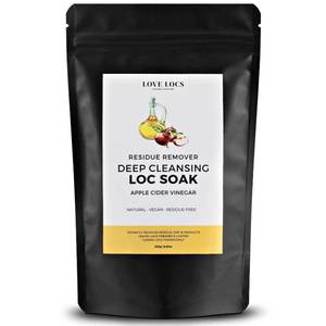 lot 9825 image: Love Locs Dreadlock Detox Powder with ACV  Deep Clean Loc Soak Wash  Scalp Cleanser for Build Up  Cleansing and Clarifying  Natural  Residue-Free  Dreads Hair Products 8.81oz