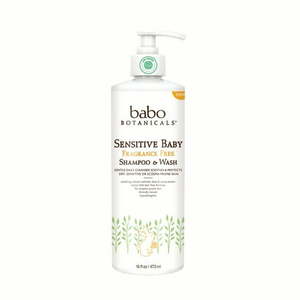 lot 9832 image: Sensitive Baby Fragrance Free Shampoo & Wash (Family Size)