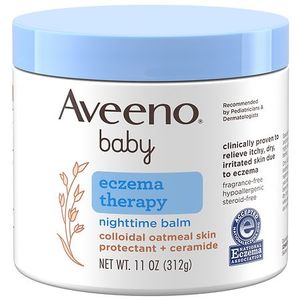 lot 9866 image: Aveeno Baby Eczema Therapy Nighttime Balm  CREAM