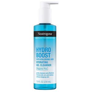 lot 9876 image: Neutrogena Hydro Boost Hyaluronic Acid Gel Facial Cleanser and Face Wash Fragrance-Free 7.8 oz