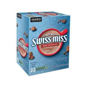 lot 9885 image: Swiss Miss Milk Chocolate Hot Cocoa, Keurig K-Cup Pods, 22