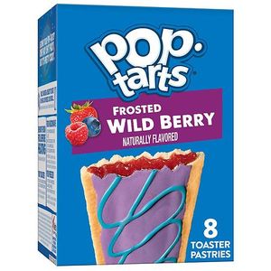 lot 9914 image: Pop-Tarts Frosted Wild Berry Pastries- 8 Pastries  13.5oz