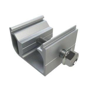 lot 9929 image: Unirac Stronghold SHCLMPM1 Mill Rail Clamp 20 Pack for Solar Mounting Retail $90.00