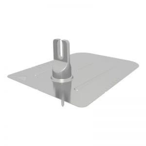 lot 9947 image: Ironridge Flashfoot2 FF2-01-M2 Mill Comp Shingle Flashing With Cap-foot 12 Pack Retail $150.00