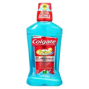 lot 9954 image: Colgate Total Pro-Shield Alcohol Free Mouthwash Peppermint 16.9 fl oz